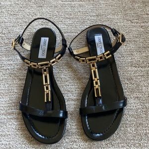 Jimmy Choo sandals never worn